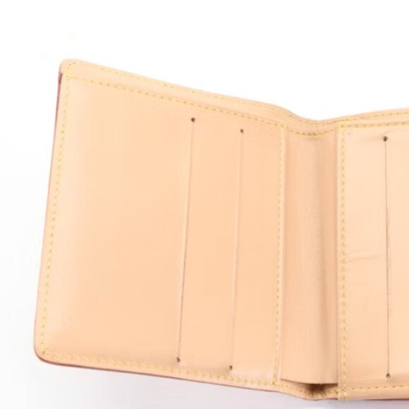 LOUIS VUITTON TAKASHI MURAKAMI WHITE MONOGRAM MULTICOLORE ELISE WALLET - Picture 6 of 17